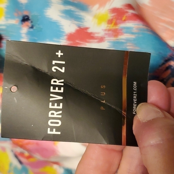 Forever 21 Plus Size 3X Floral Print Dress - Picture 9 of 10